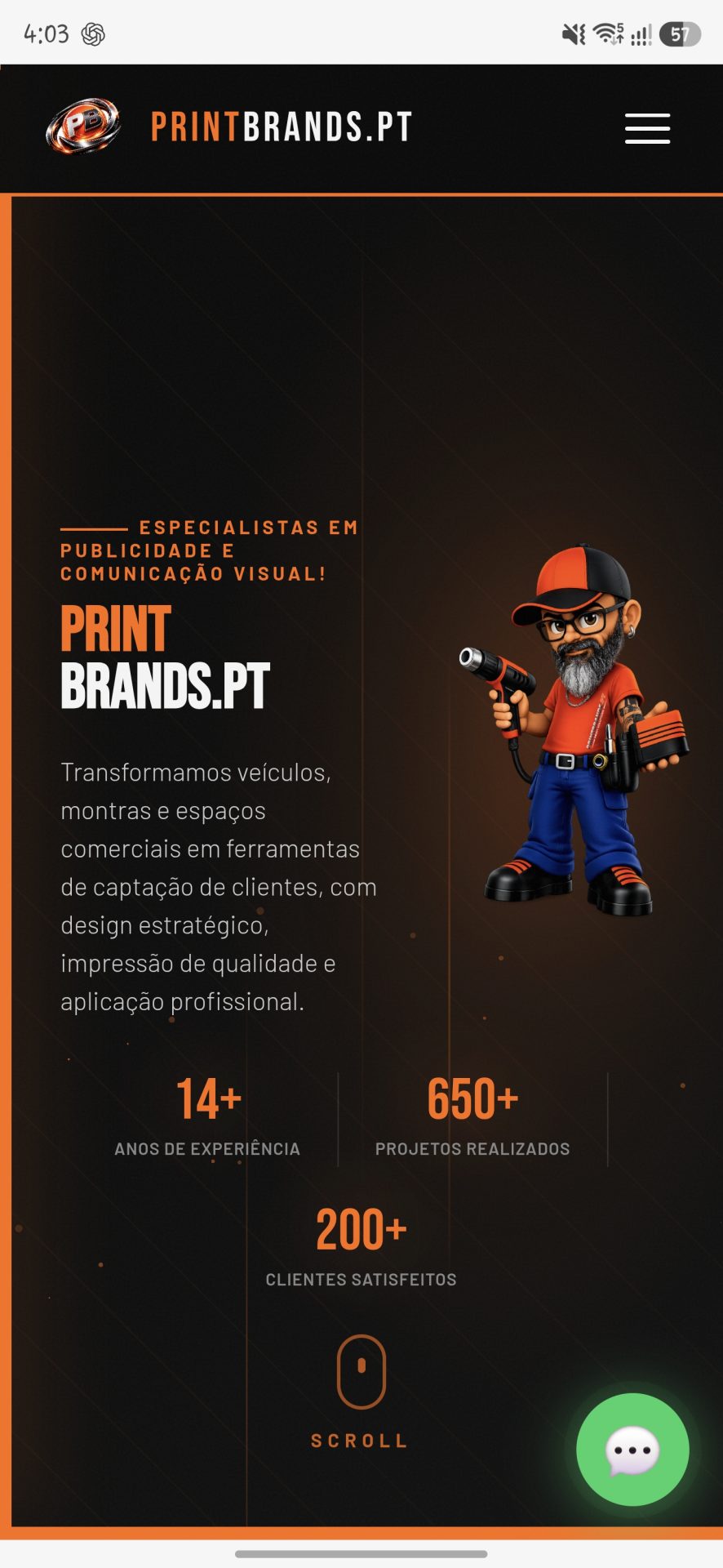 Site Printbrands.pt